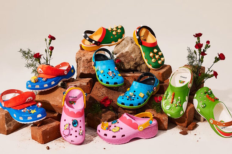 Zapatillas Crocs x Super Mario collection