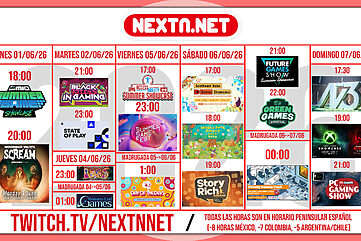 Cuadrante NO E3 Summer Game Fest 2026 todas las presentaciones conferencias DEFINITIVO
