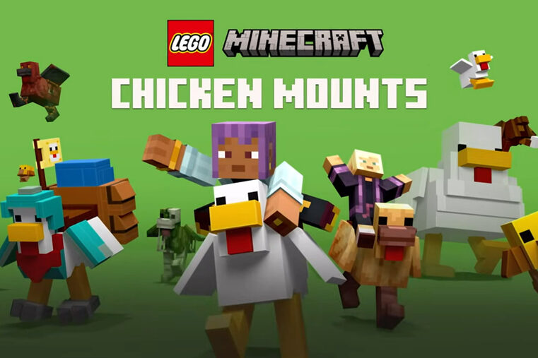 LEGO MINECRAFT CHICKEN MOUNTS