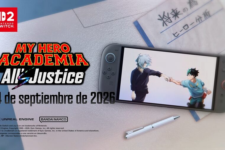 MY HERO ACADEMIA ALL’S JUSTICE Anunciado Nintendo Switch 2