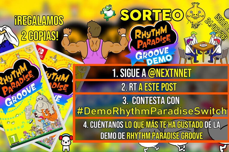 Sorteo Rhythm Paradise Groove