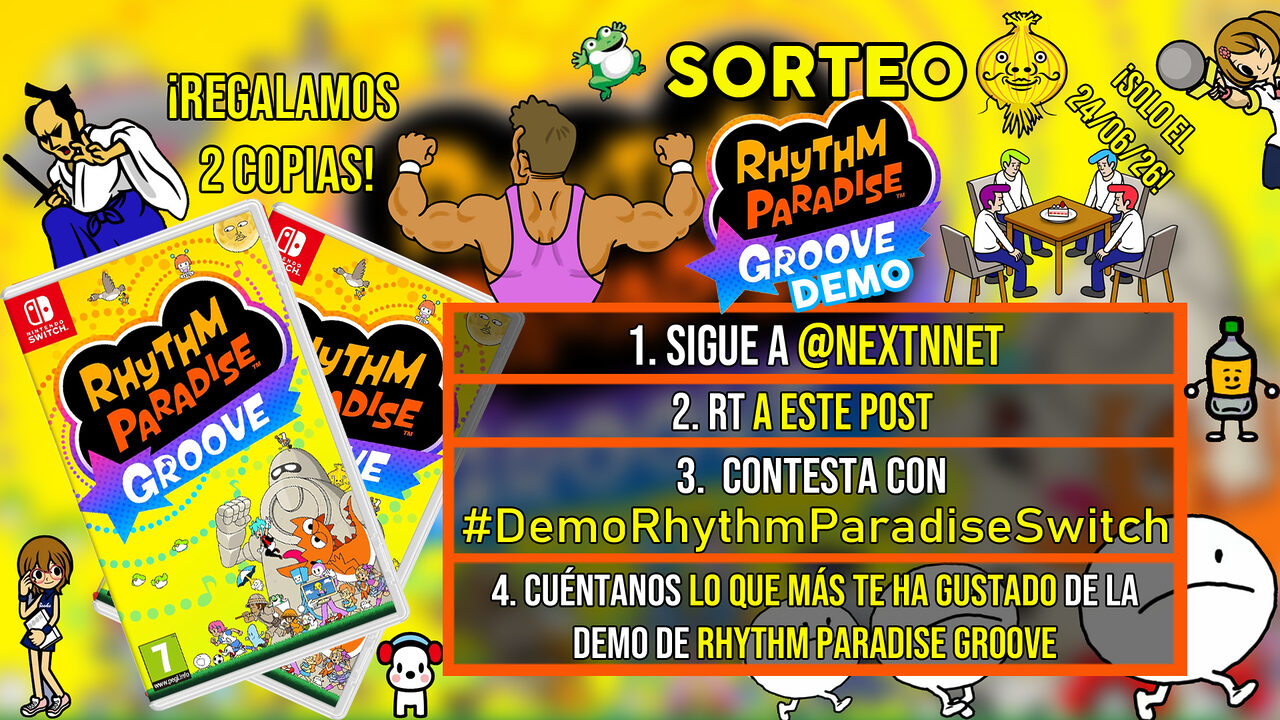 Sorteo Rhythm Paradise Groove