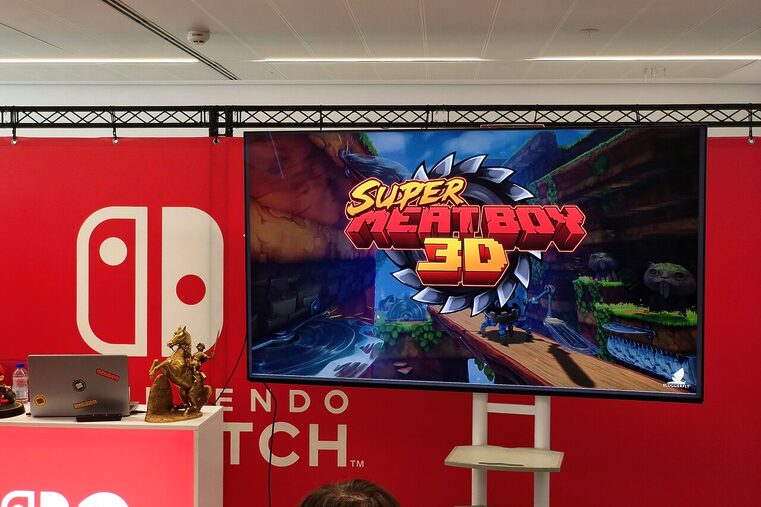 Presentación Super Meat Boy 3D