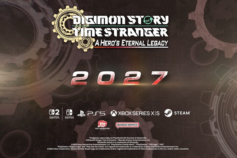 Digimon Story Time Stranger Expansión A Hero's Eternal Legacy DLC Nintendo Switch 2 PC PS5 Xbox Tráiler State of Play