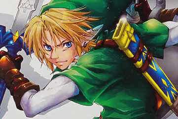 The Legend of Zelda ocarina manga